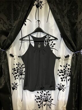 Old Navy Black Racerback Tank Top